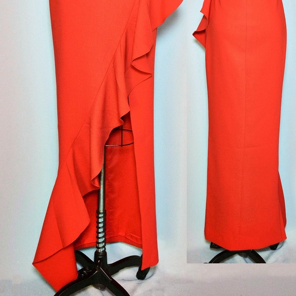 Long Ruffle Gown - Picture 3 of 3